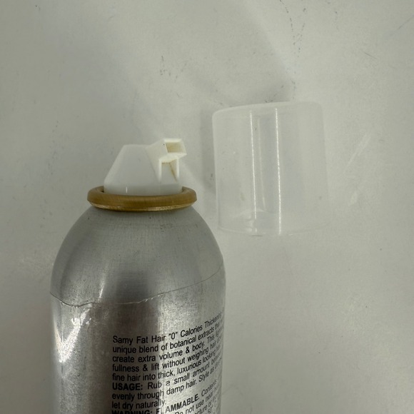 Samy Fat Hair 0 Calories Thickening‎ Gel to Mousse Hair Styling 7 oz - Picture 3 of 4